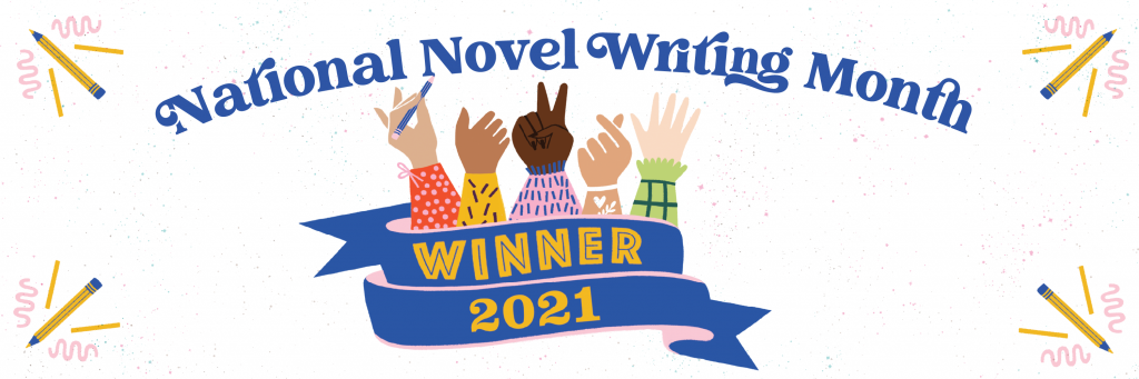 Banner National Novel Writing Month Winner 2021